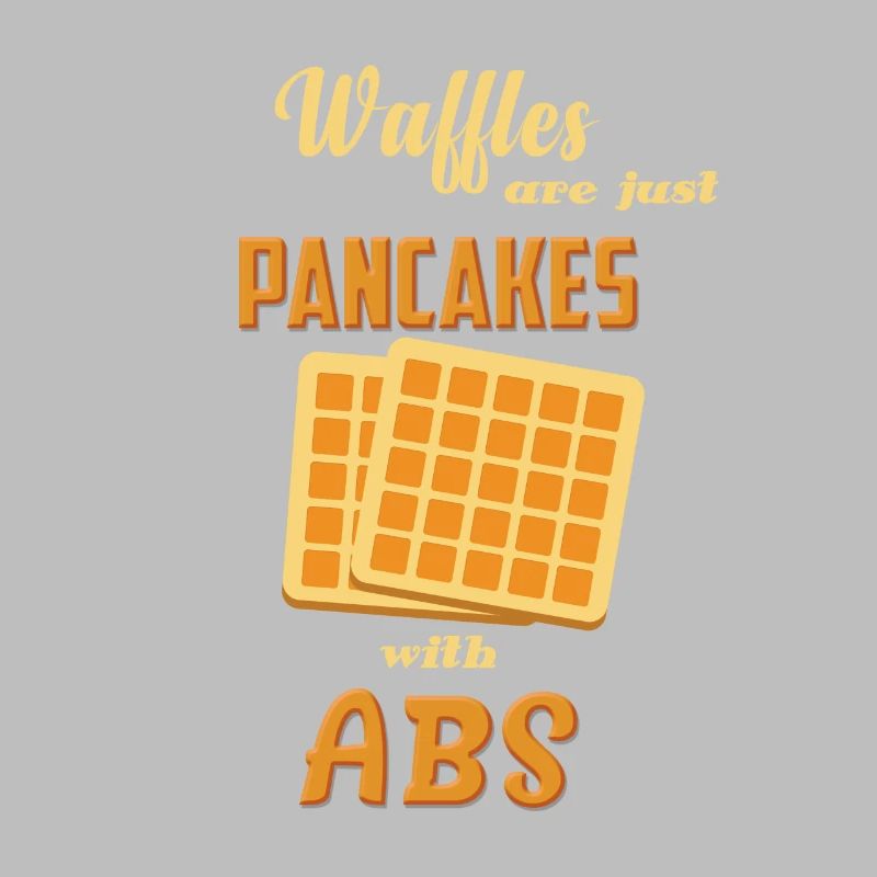 WAFFLE SONT JUSTE AVEC ABS Pancakes