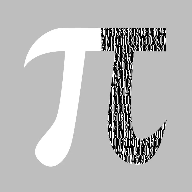 Pi chiffres Mathématiques Symbole Funny Math Nerd Pi