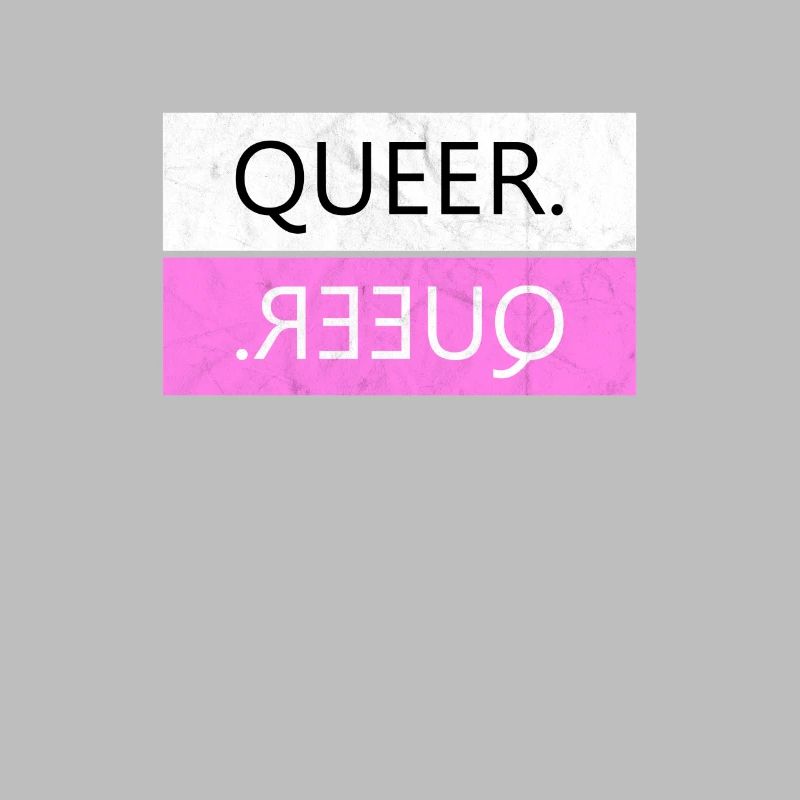 Queer. - Statement Design und Geschenkidee