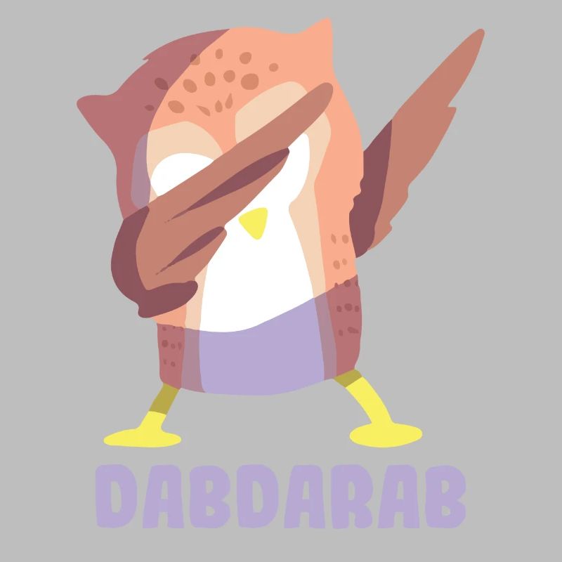 Süße Eule Owl Dabbing Tanz Statement Fun Geschenk