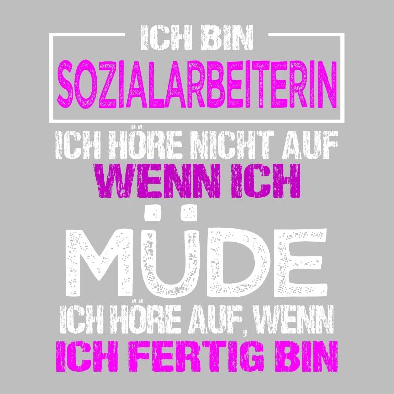 Ich bin Sozialarbeiterin Geschenk soziale Berufe
