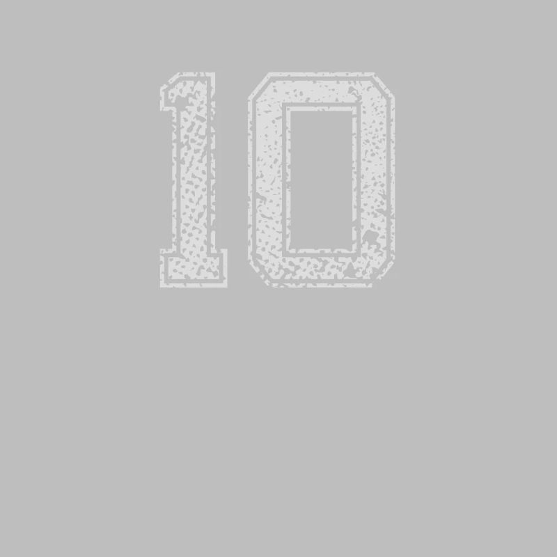 Numéro 10 numéro un zéro Dix cadeau