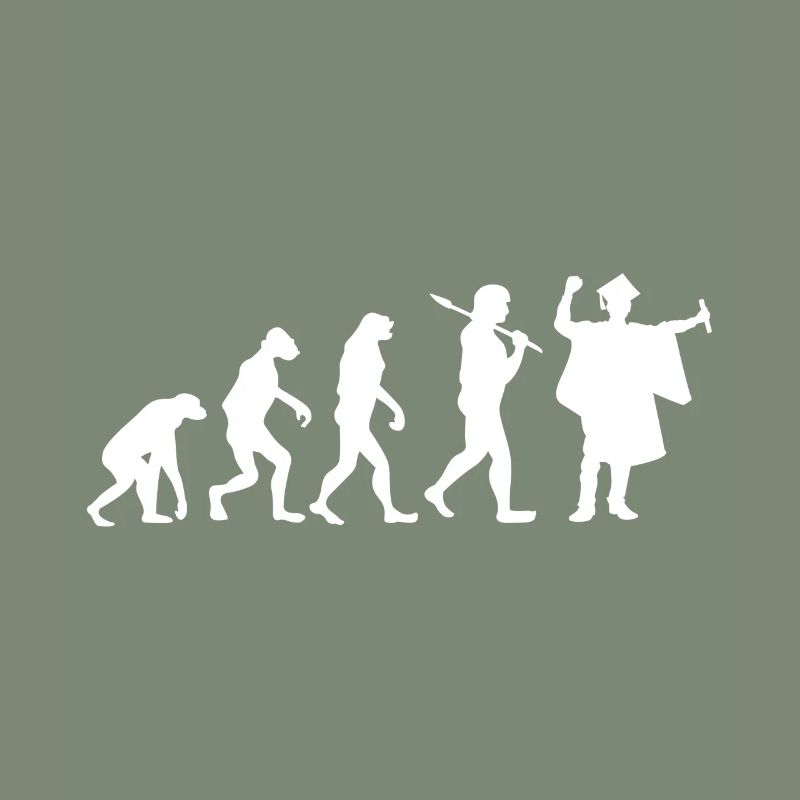 Graduierung - Evolution - Geschenk