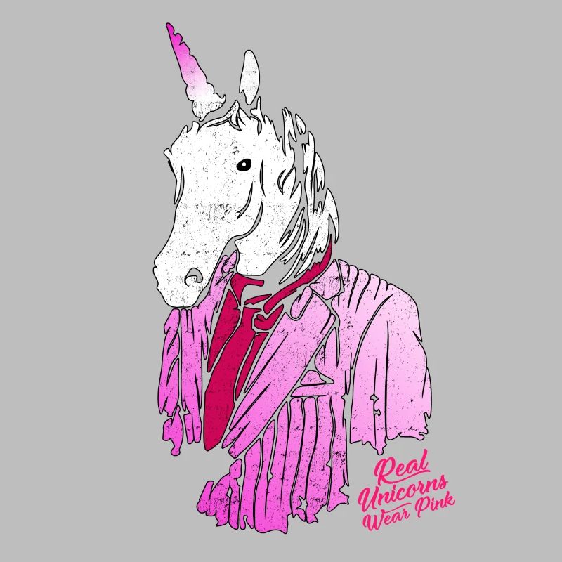 taille basse licorne rose