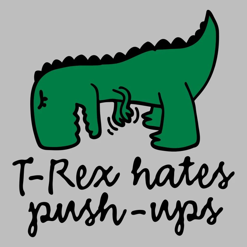 T-Rex déteste push-ups