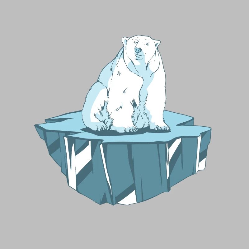 Eisbär auf Eisscholle