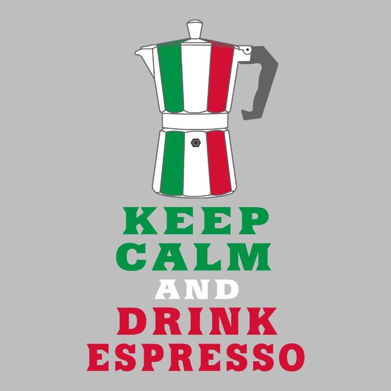 Keep Calm and Drink Espresso design / idée cadeau