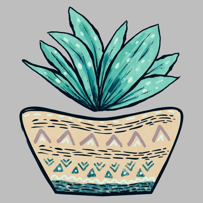 Succulent Pot Pattern