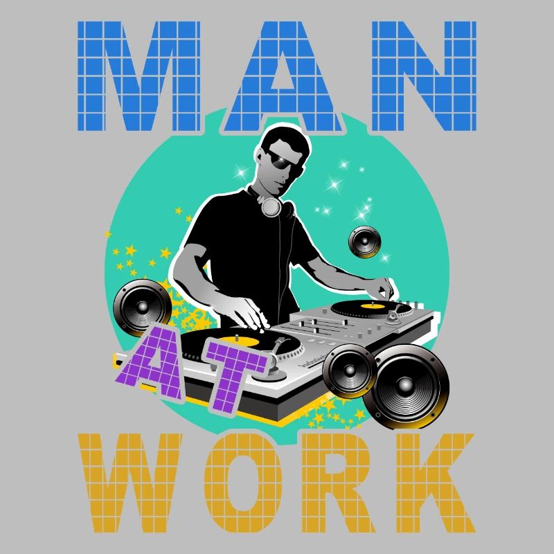 Dj Man at work