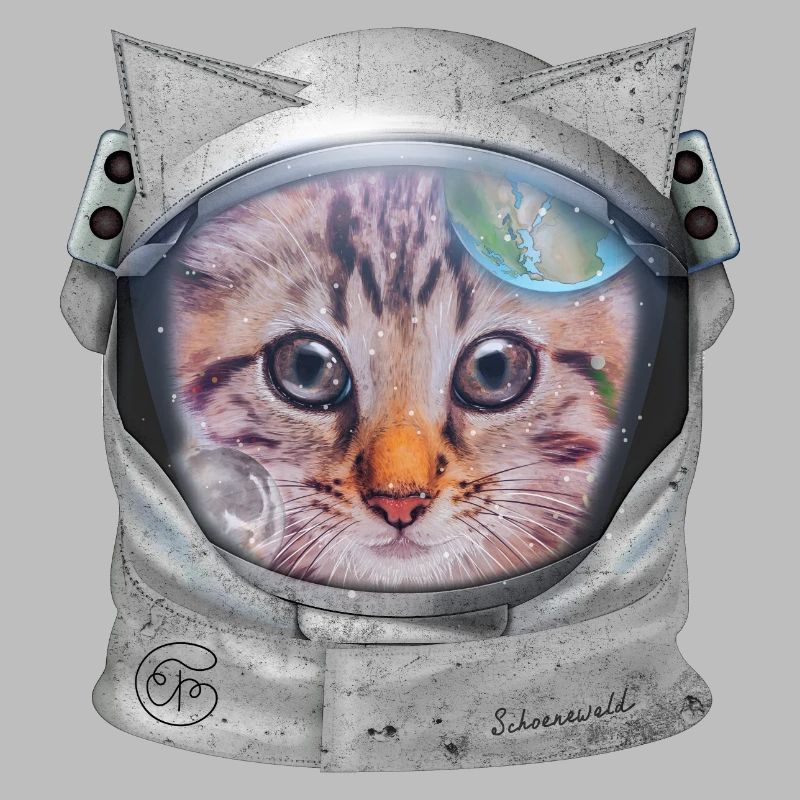 Chat dans l’espace