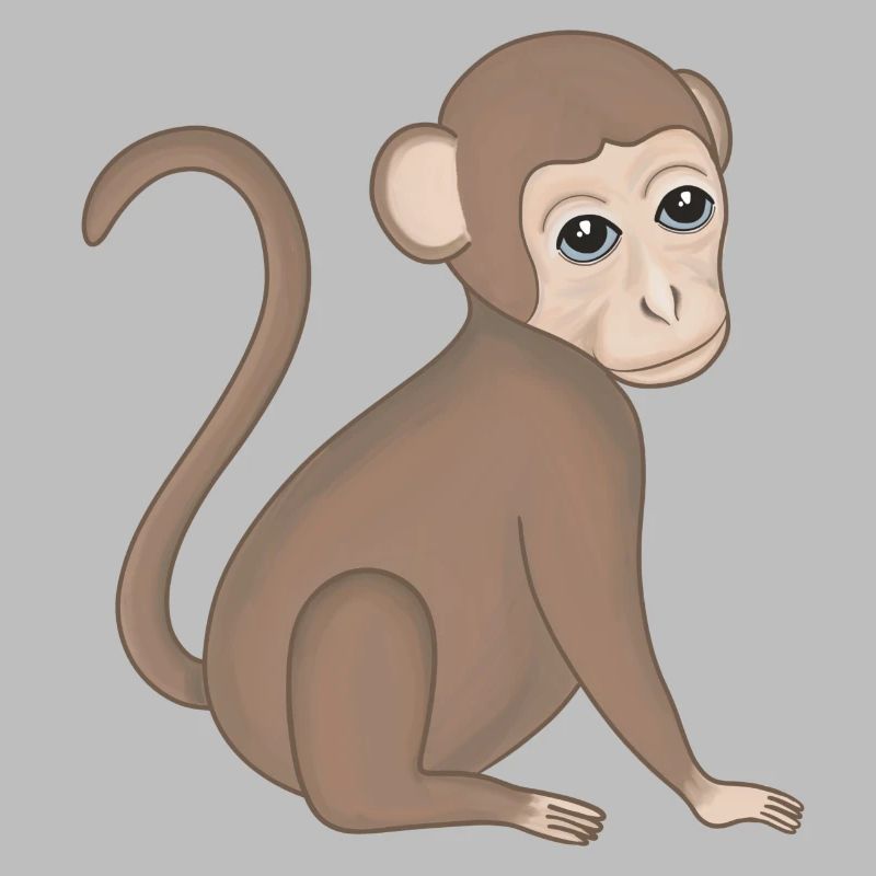 Singe Bébé Singe