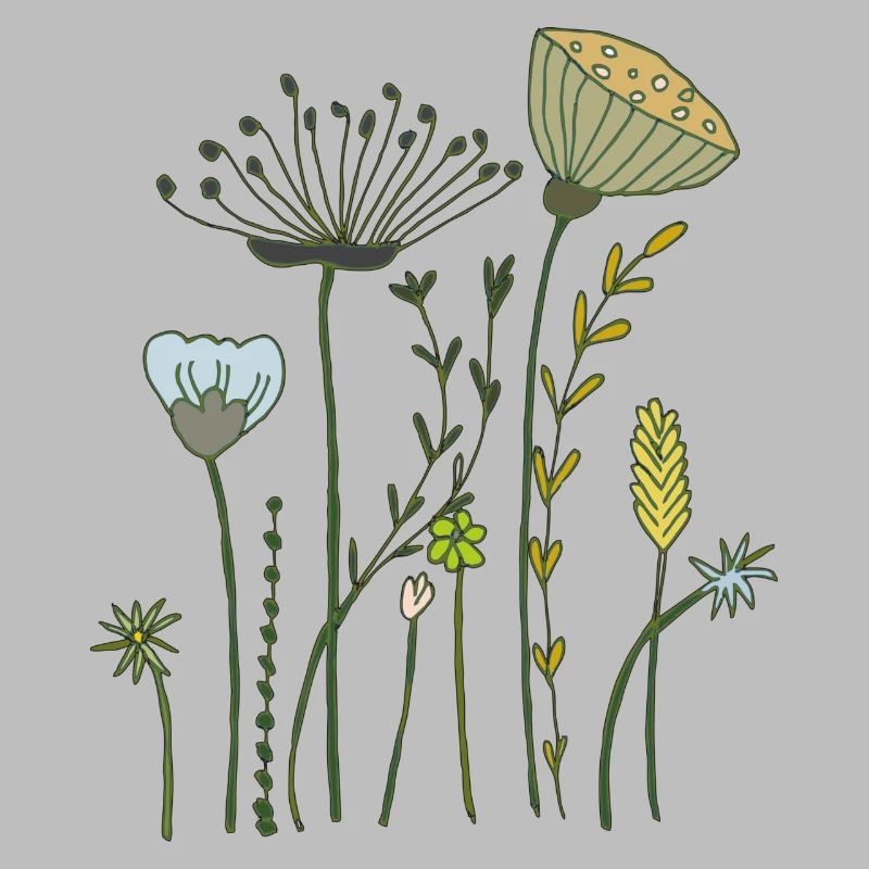 Fleurs séchées
