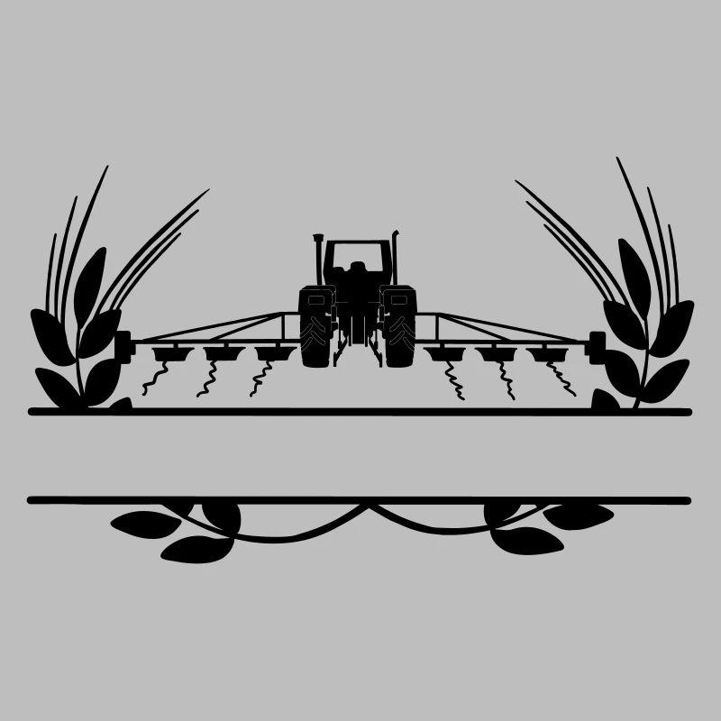 Ackerbau Traktor Getreideanbau