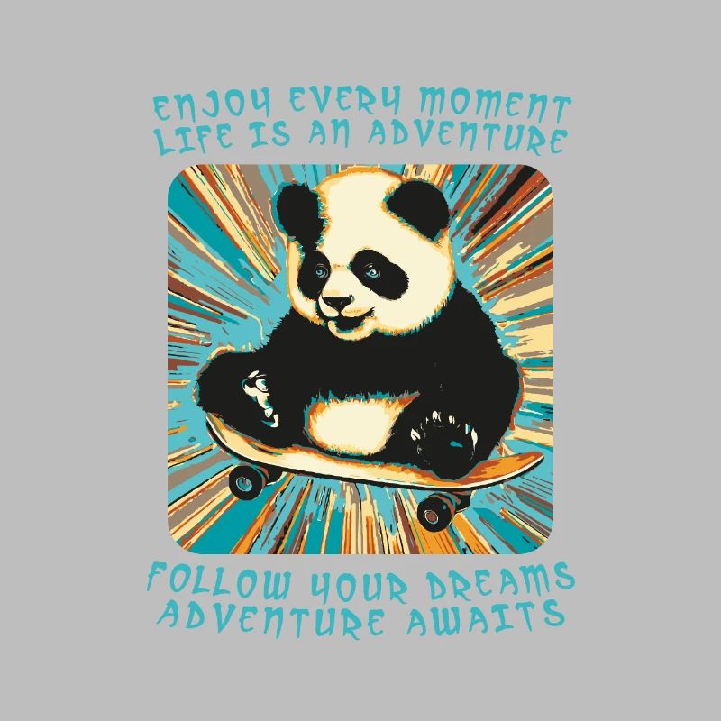 L’aventure de Panda sur roues