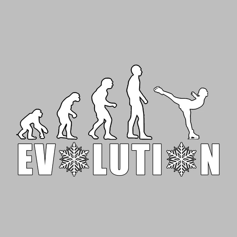 EVOLUTION EISKUNSTLAUF WINTER SCHNEE