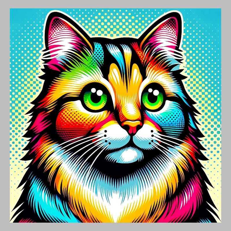 Chat Pop Art