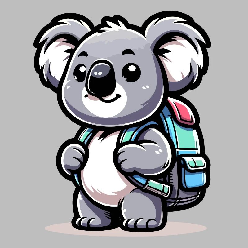 Backpacker Koala: The Globetrotting Buddy