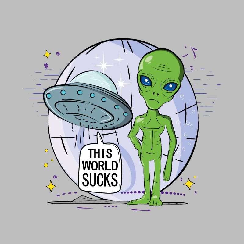 Vision d'un Alien : Pas de Base sur Terre
