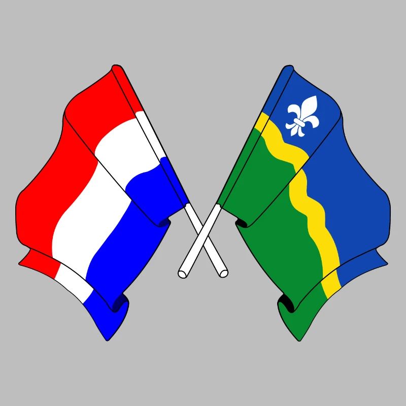 Drapeau Pays-Bas Flevoland