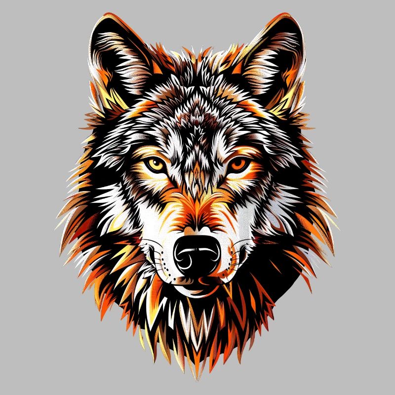 Wolf Motif Wolves Wolf Pack Gray Wolfhound Wolf