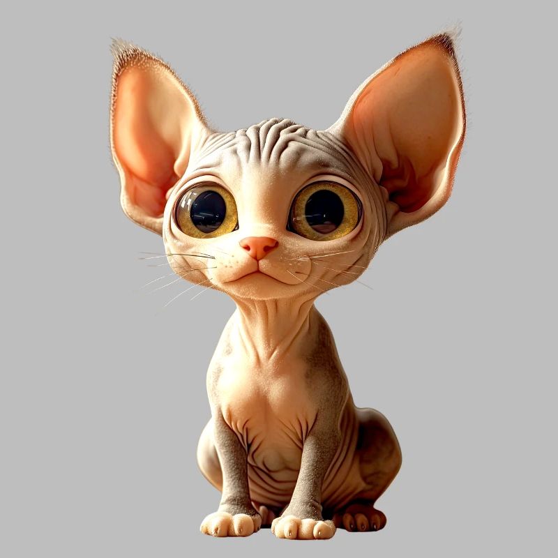 Chat Sphynx Chat Sphynx Chat Canadien Mignon Sphinx