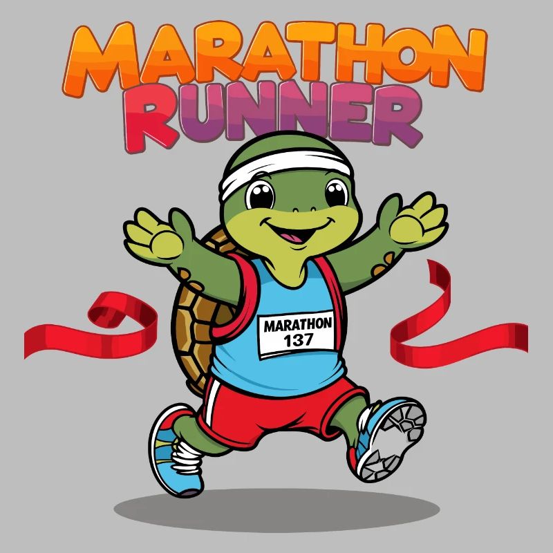 Turtle Marathon Runner