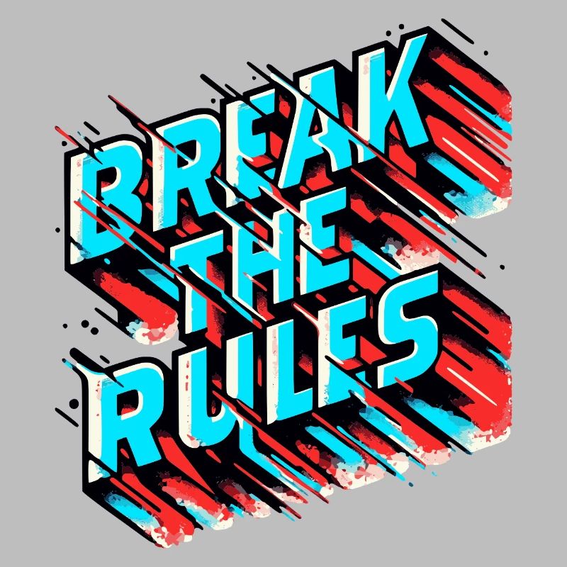 Break the Rules – Glitch Effect