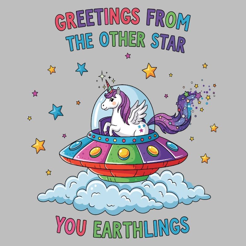 Licorne vue de l’espace