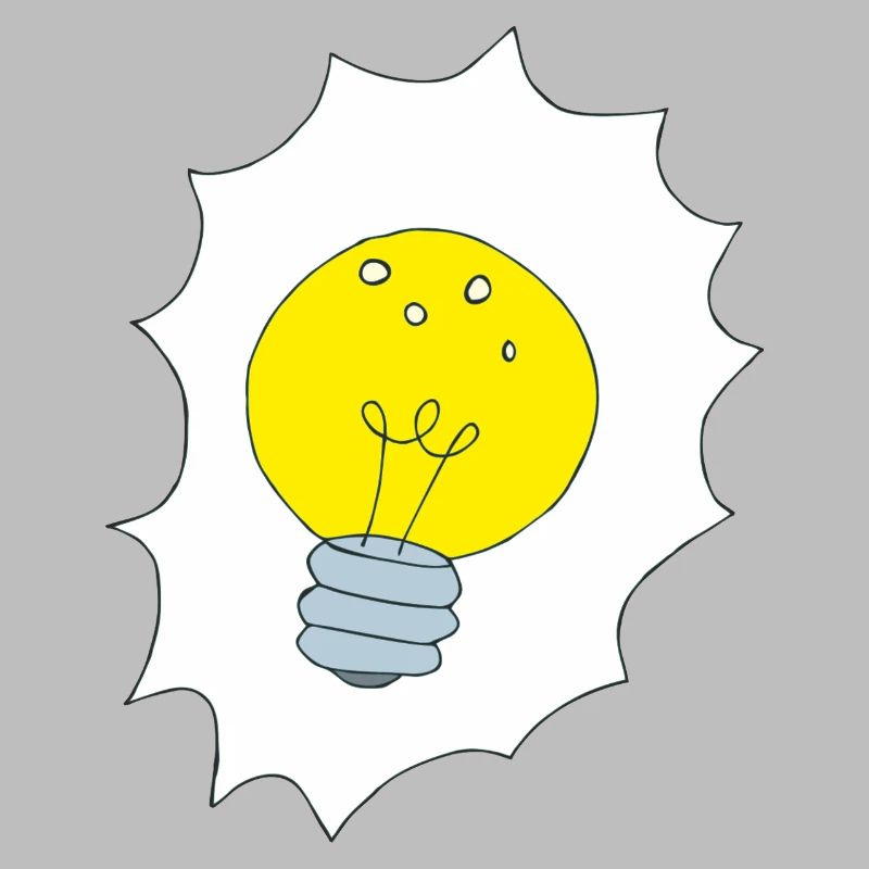 Illustration créative de l’ampoule