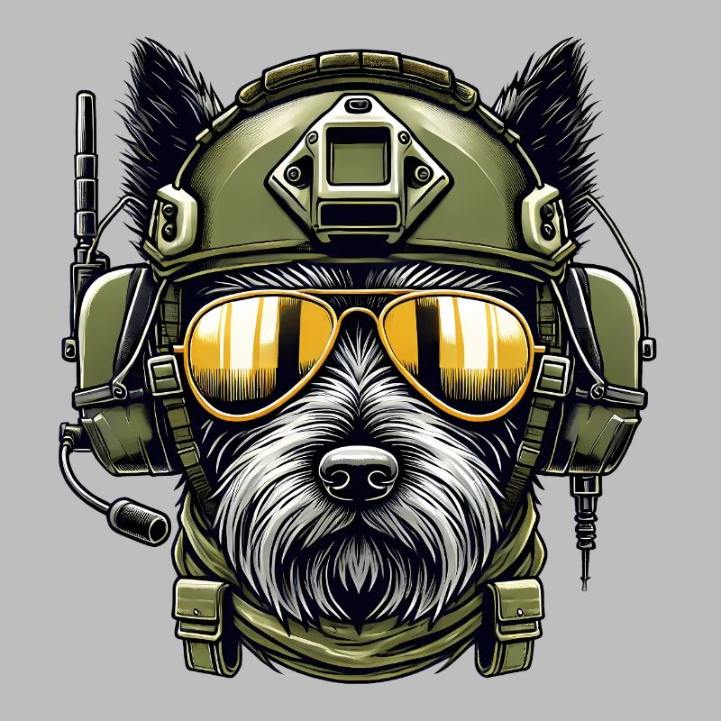Terrier écossais Conception militaire
