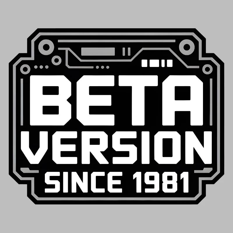 Retro Tech Logo Design
