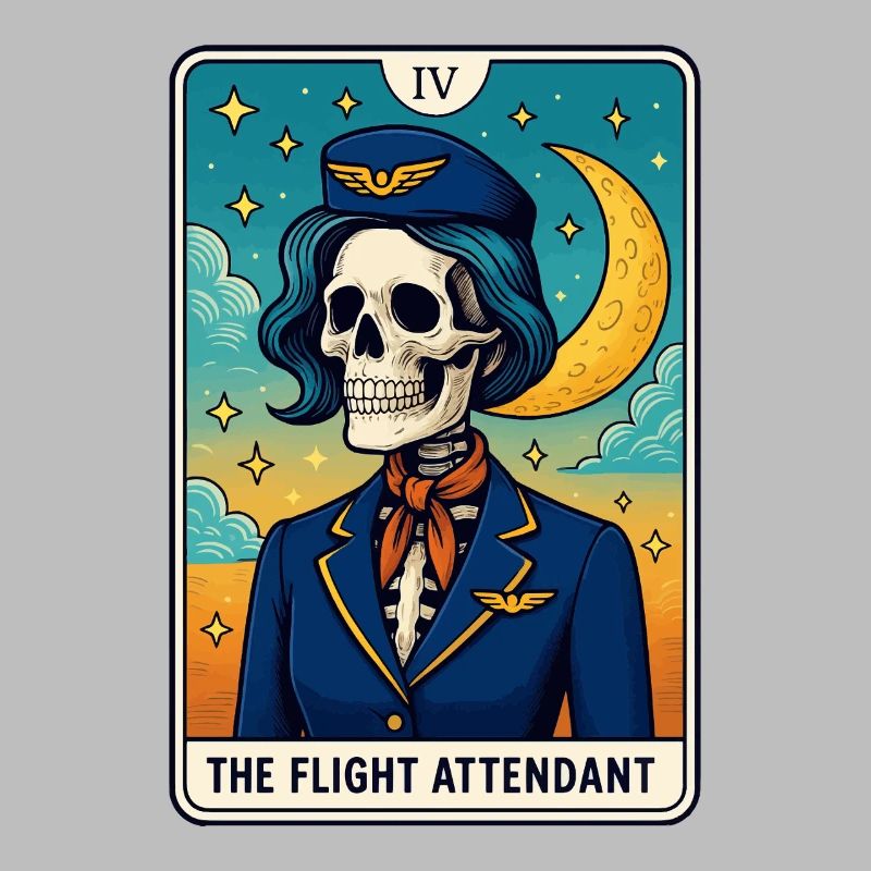 Conception de Tarot du Pilote Crâne