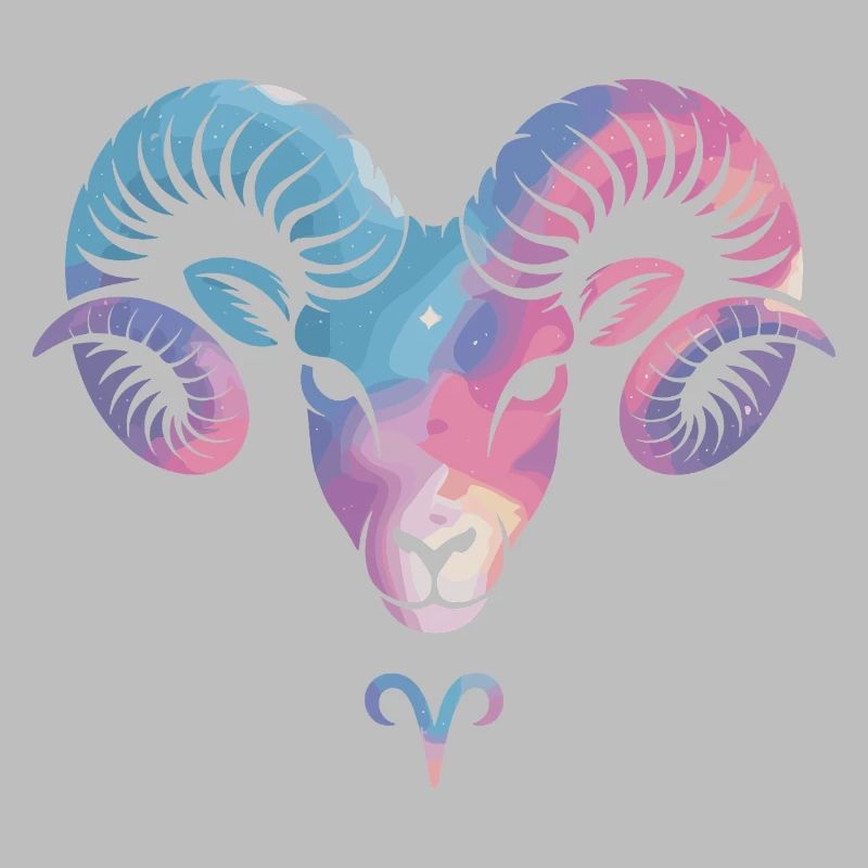 Widder Sternzeichen Symbol Aries Horoskop Widder