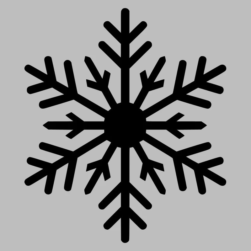 Flocon de neige, cristal de glace, couleur variable