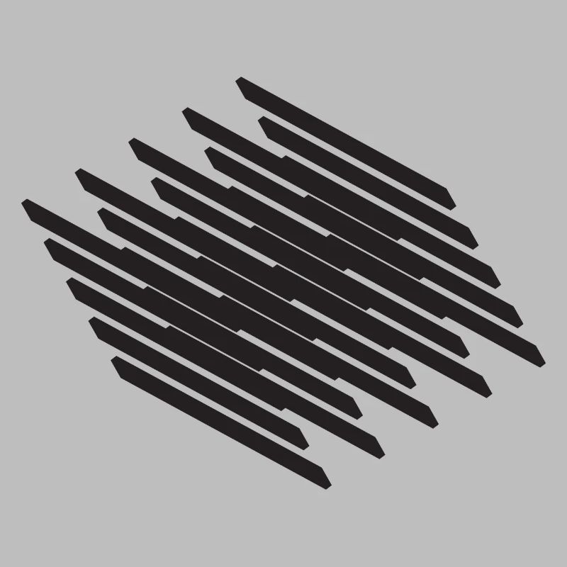 Diagonal Scribble Monochrome Pattern