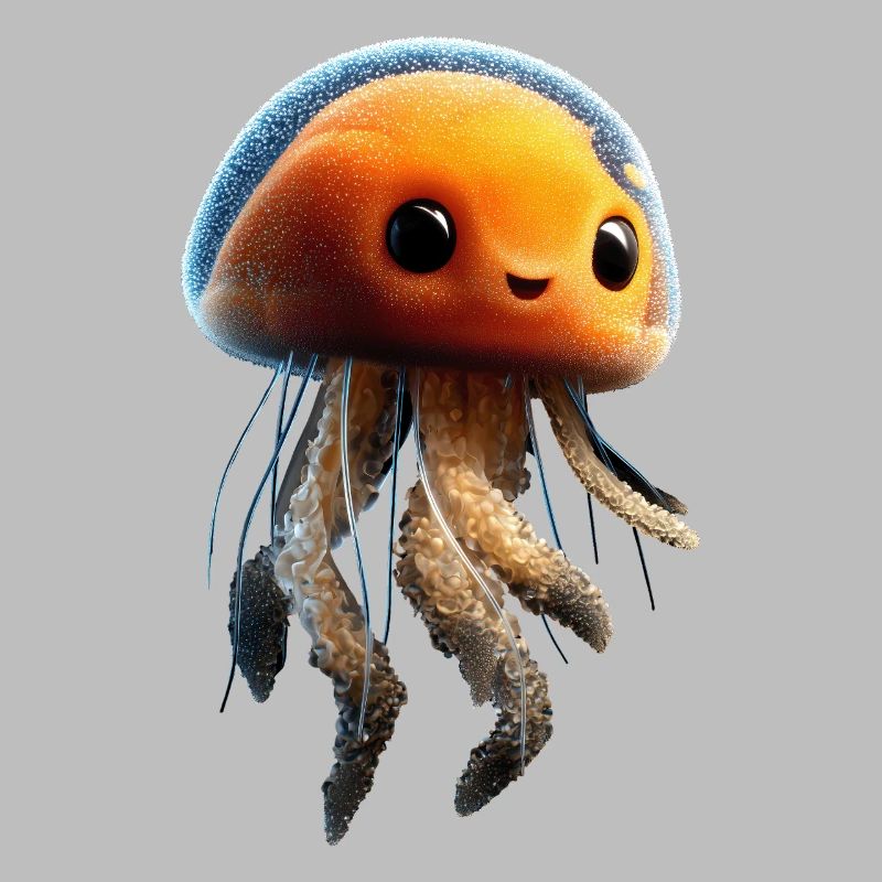 Méduse Méduse de feu Méduse Méduse mignonne