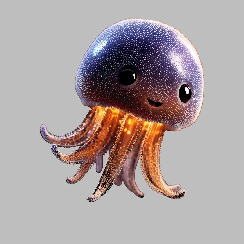 Méduse Méduse de feu Méduse Méduse mignonne