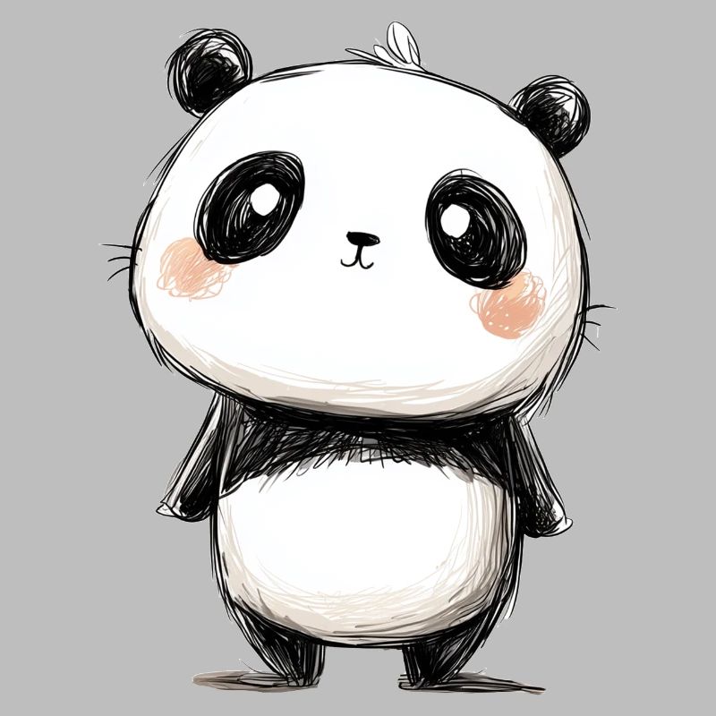 petit panda dessin