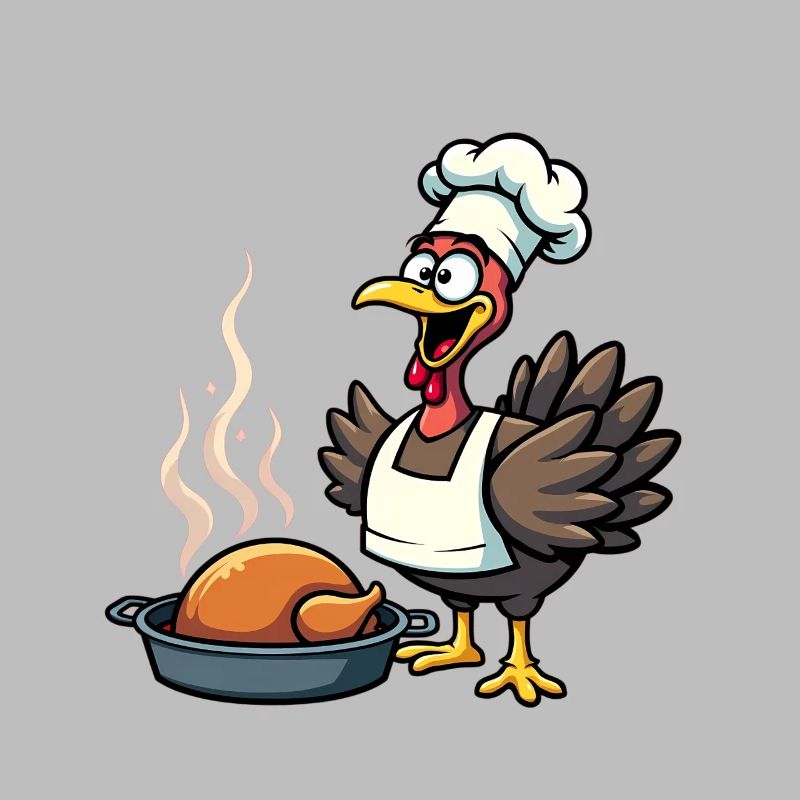 Cuisinier de dinde de Thanksgiving