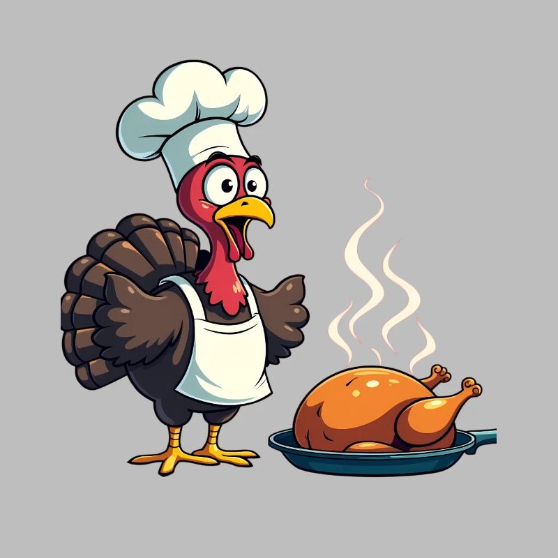 Cuisinier de dinde de Thanksgiving