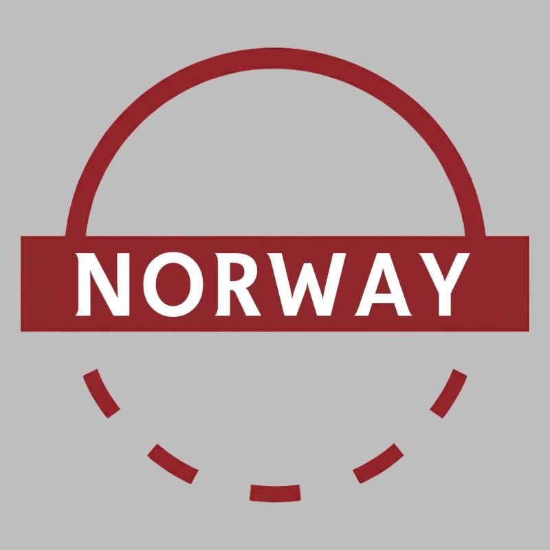 Norwegen Bogen Emblem