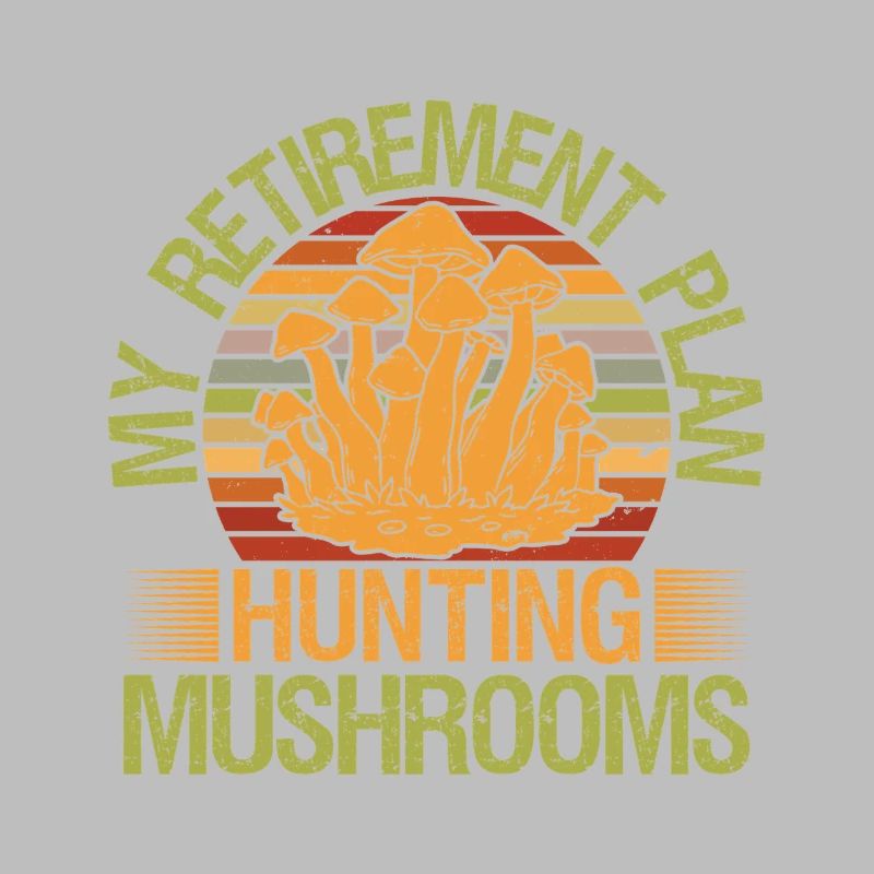 Champignon Cueillette Chasseur Plan de retraite Champignons