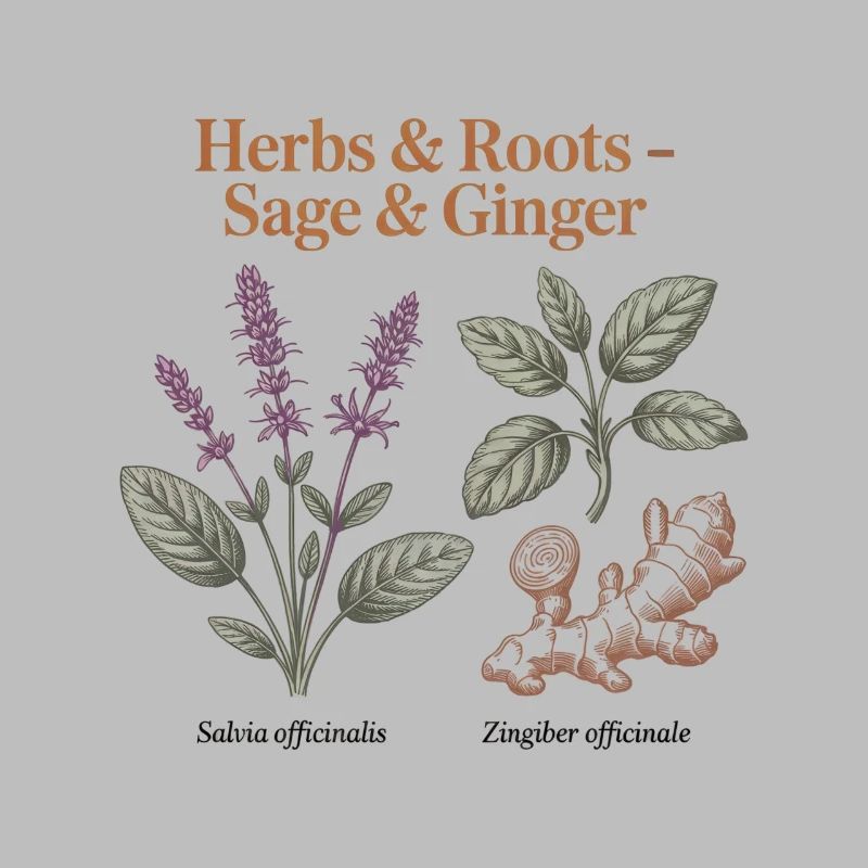 Botanical Herbs - Sage & Ginger