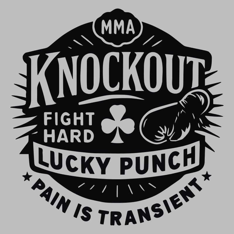 MMA Knockout Lucky Punch Combat de boxe difficile