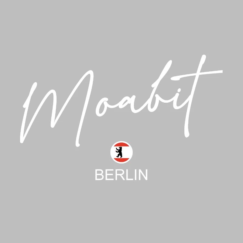 Moabit - Drapeau de Berlin - Ours de Berlin
