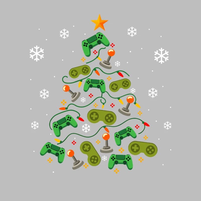 Weihnachtsbaum Controller Gaming Lover Gamer