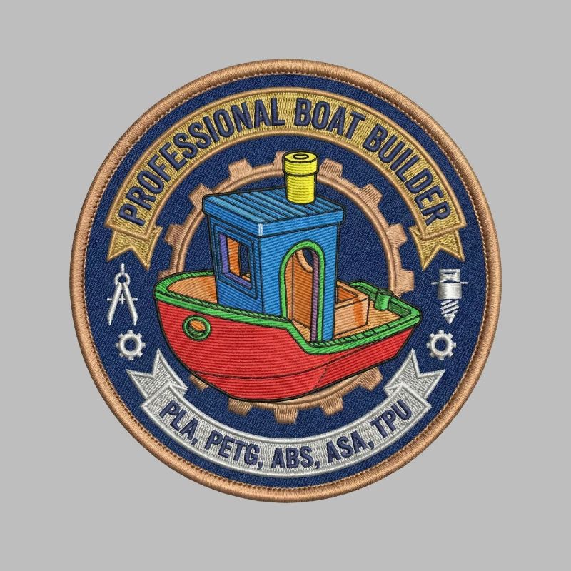 Professional Boatbuilder Benchy Patch
