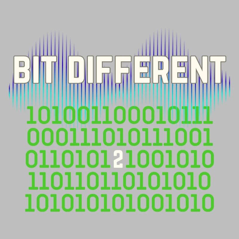 Bit Different - Nerdy Binary Error Design
