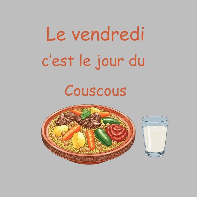 Le vendredi, c’est le jour du couscous