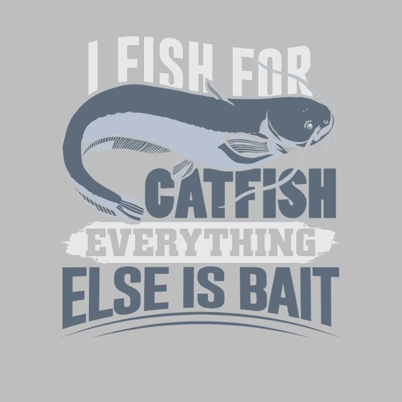 Poisson-chat pêcheur poisson-chat pêchent le poisson-chat